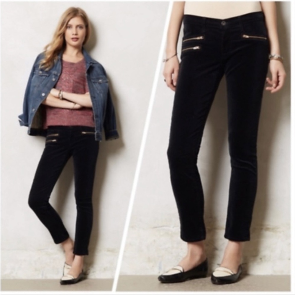 AG Adriano Goldschmied Moto Stevie Ankle Corduroy